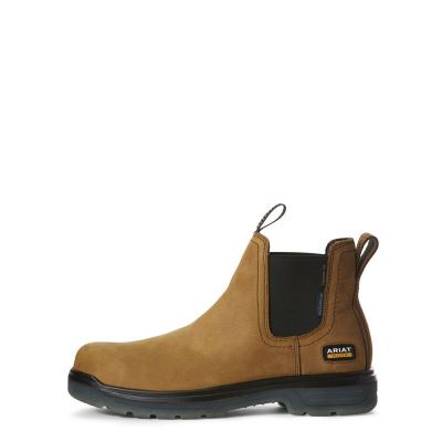 Ariat Turbo Chelsea Kahverengi Iş Ayakkabıları Erkek (41252-607)